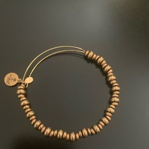 Alex and Ani Gold Bead Bracelet